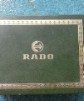 rado vintage watch box very rare